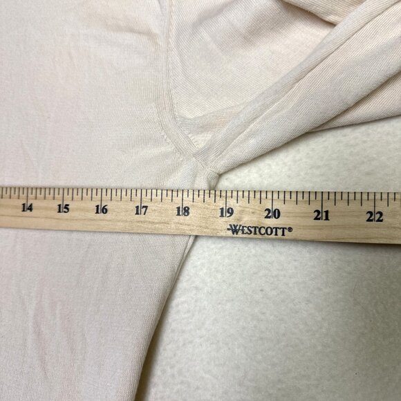 ASKET The Cotton Sweater Mens Size M Short Creme White 100% Organic Cotton - Picture 4 of 8